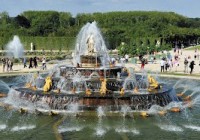 Fontaine d'eau à versailles